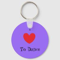 I Kärlek till Dance, nyckelkedja