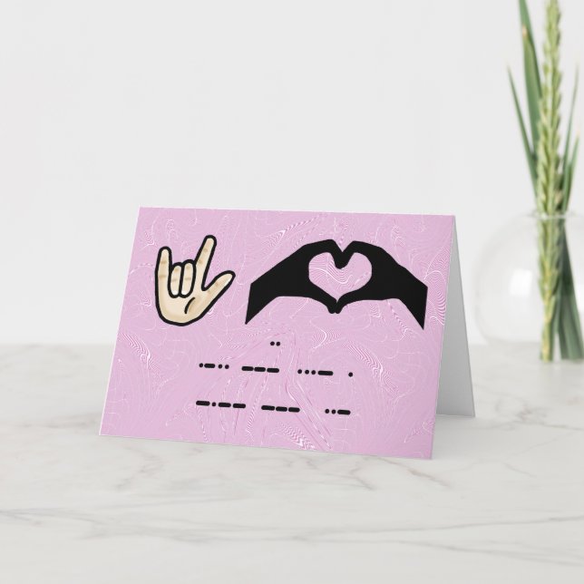 I Kärlek till dig 3-vägskort Kort (Framsida)