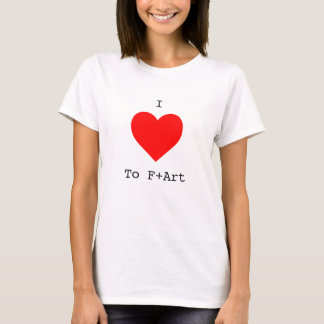 I KÄRLEK till F+Art Women's T-Shirt av F+Art Cafe