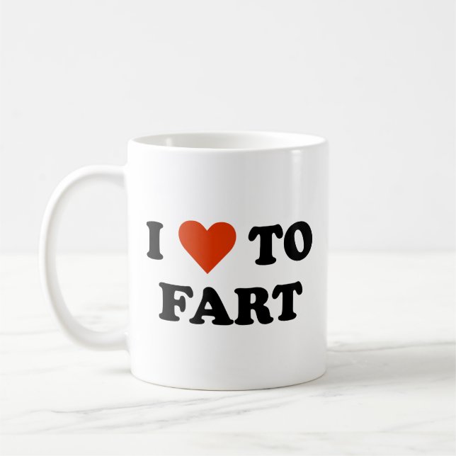 I Kärlek till Fart Coffee Mugg (Vänster)