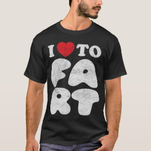 I Kärlek till Fart Funny Humor T-Shirt för Prankst