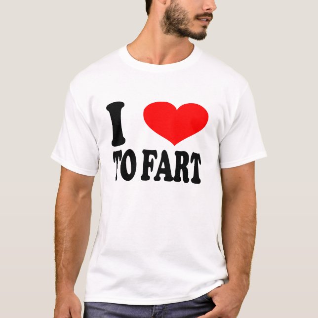 I Kärlek till Fart Funny T Shirt (Framsida)