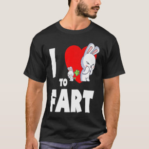 I Kärlek till Fart Youth Farter Vuxen Bunny Rabbit T Shirt
