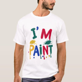 I Kärlek till Finger Paint I är Paint par T Shirt