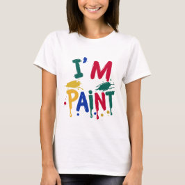 I Kärlek till Finger Paint I är Paint par T Shirt