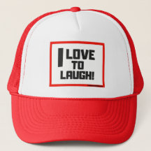I KÄRLEK TILL LAUGH BASEBALL/TRUCKERKEPS