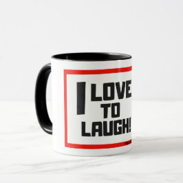 I KÄRLEK TILL LAUGH/COFFEE MUGG