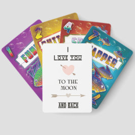 I kärlek till måne och tillbaka casinokort