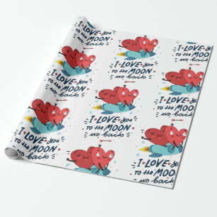 I kärlek till måne och tillbaka presentpapper