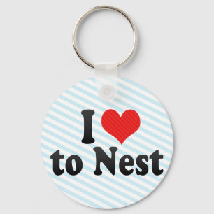 I Kärlek till Nest Nyckelring