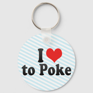 I Kärlek till Poke Nyckelring