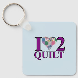 I Kärlek till Quilt - Nyckelring