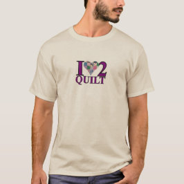 I Kärlek till Quilt T-Shirt