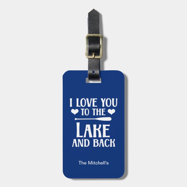 I Kärlek till Sjö och bak - Offert Nautisk l Bagagebricka (Vertikal Framsida)