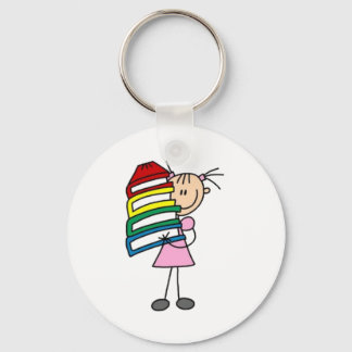 I Kärlek till Stick figur Nyckelring