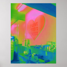 I Kärlek Titos takos Ken Gage Photography Poster