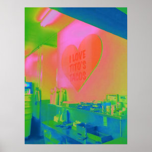 I Kärlek Titos takos Ken Gage Photography Poster