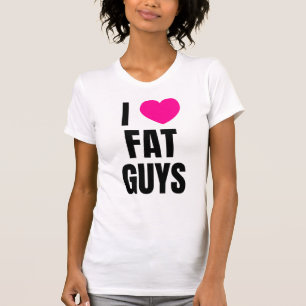 I kärlek tjock killar t shirt