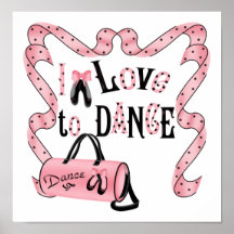 I Kärlek to Dance Print