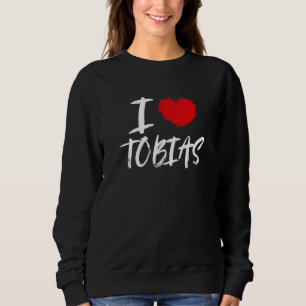 I Kärlek Tobias Make Son Boykompis Pappa Grandson  T Shirt
