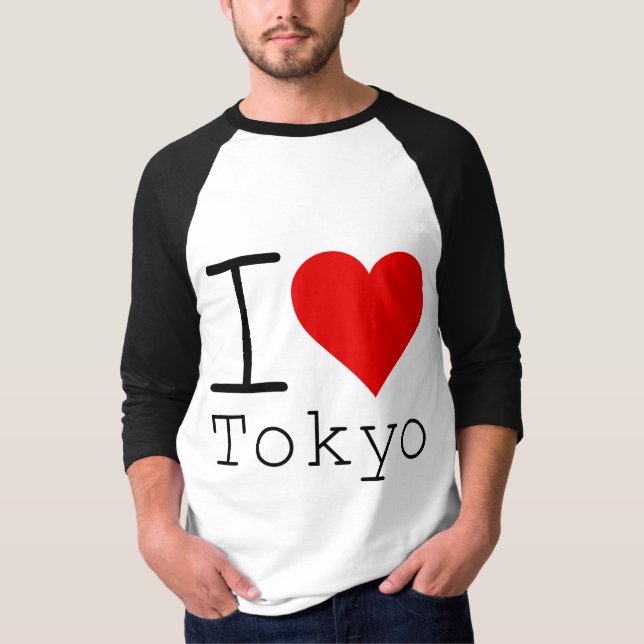 I kärlek Tokyo T Shirt (Framsida)