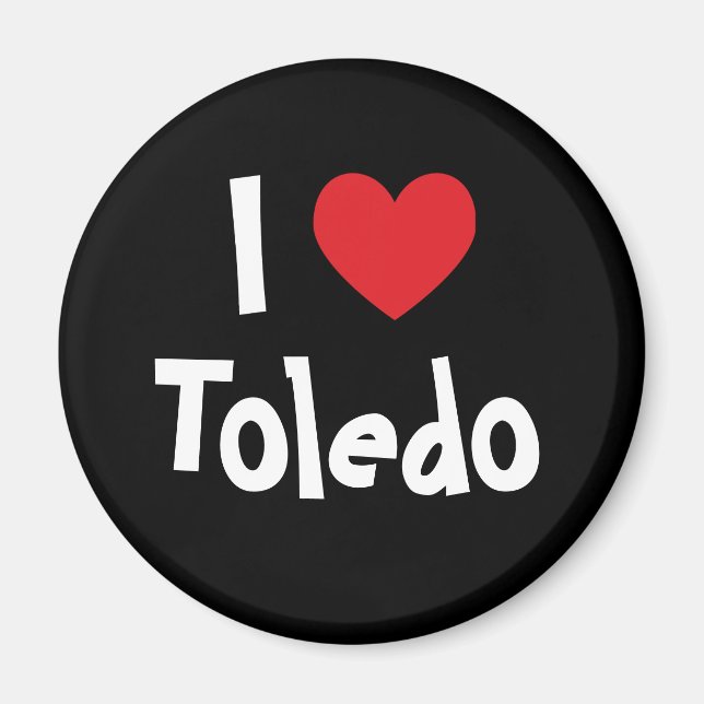I Kärlek Toledo Magnet (Framsidan)