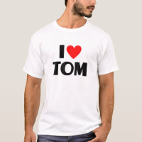 I Kärlek Tom - jag Hjärtar Tom