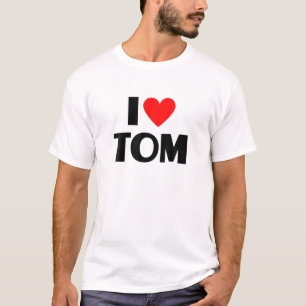 I Kärlek Tom - jag Hjärtar Tom T Shirt