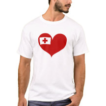 I Kärlek Tonga Flagga