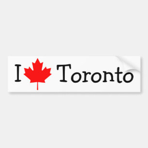 I Kärlek Toronto Bildekal