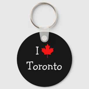I Kärlek Toronto Nyckelring