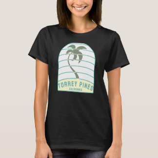 I Kärlek Torrey Gräs Beach California Handflatan T Shirt