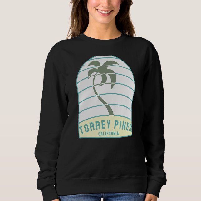 I Kärlek Torrey Gräs Beach California Handflatan T Shirt (Framsida)