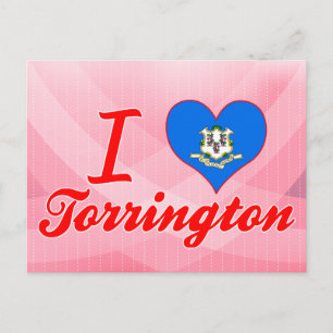 I Kärlek Torrington, Connecticut Vykort
