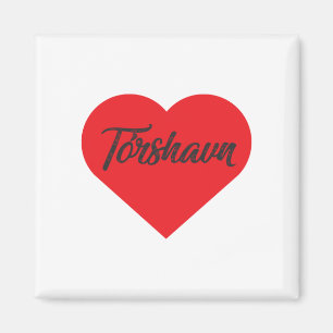 I Kärlek Tórshavn - Färöarna Magnet