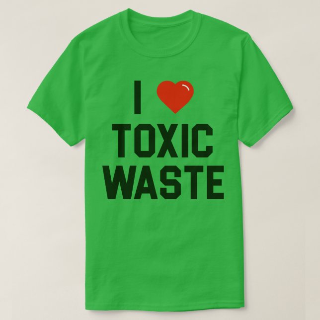 I Kärlek Toxic Slösar Chris Knight Real Genius Flä T Shirt (Design framsida)