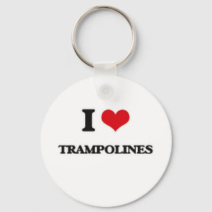 I Kärlek Trampolines Nyckelring