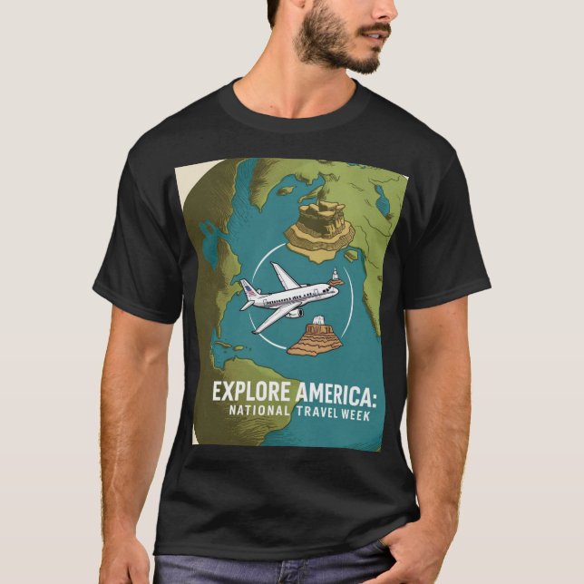 I KÄRLEK TRAVEL T-Shirt (Framsida)