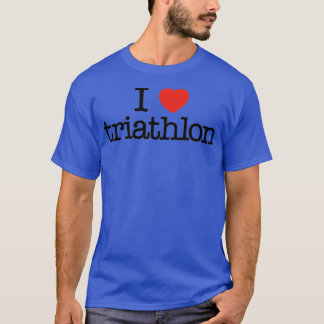I kärlek triathlon... en fin presentidé... t shirt