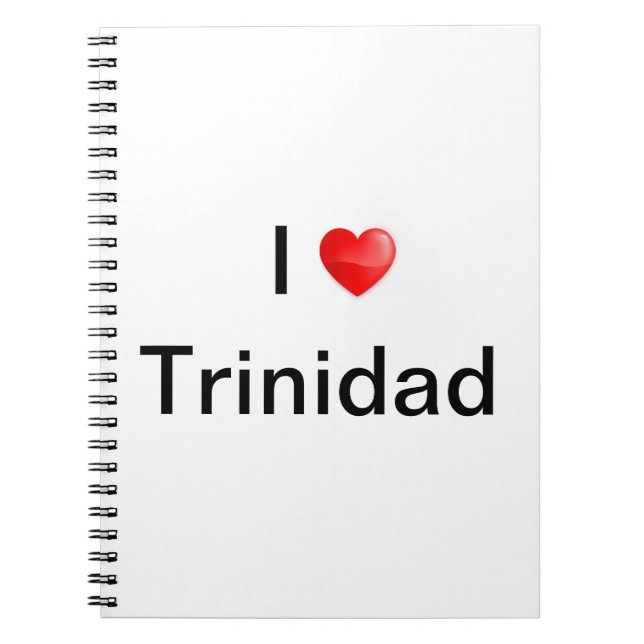 I kärlek Trinidad Anteckningsbok (Framsidan)