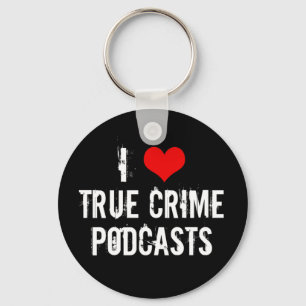I Kärlek True Crime Podcasts Nyckelring