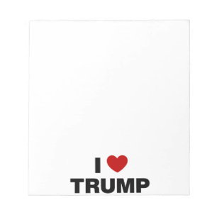 I Kärlek Trump Anteckningsblock
