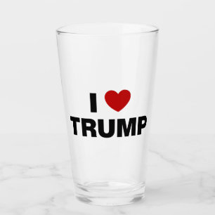 I Kärlek Trump Glaskopp
