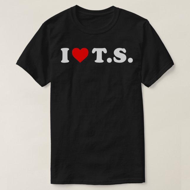 I KÄRLEK TS I HEART TS T SHIRT (Design framsida)