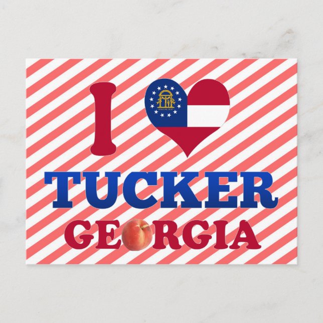 I Kärlek Tucker, Georgien Vykort (Framsida)