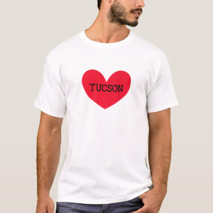 I Kärlek Tucson Hometown Arizona Home State Az Res T Shirt