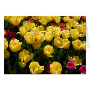 I Kärlek Tulips! Hälsningskort