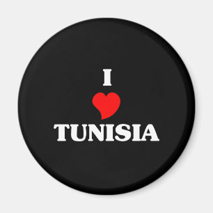 I Kärlek Tunisien Magnet