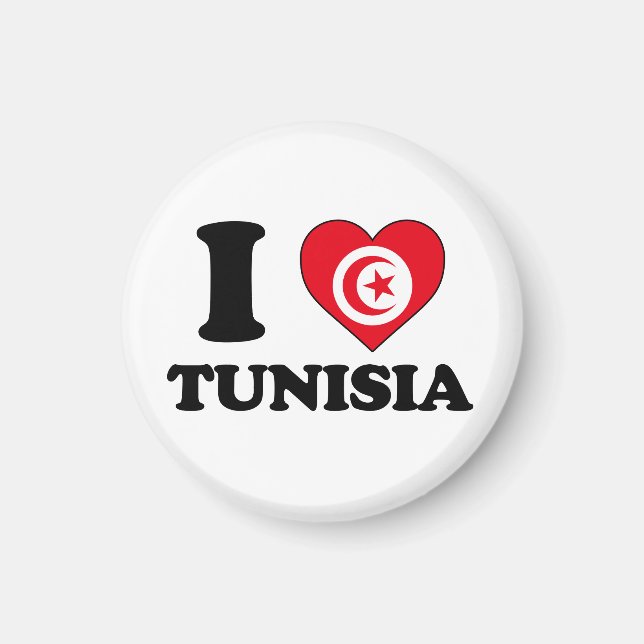 I kärlek Tunisien Magnet (Framsidan)