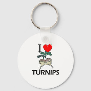 I Kärlek Turnips Nyckelring